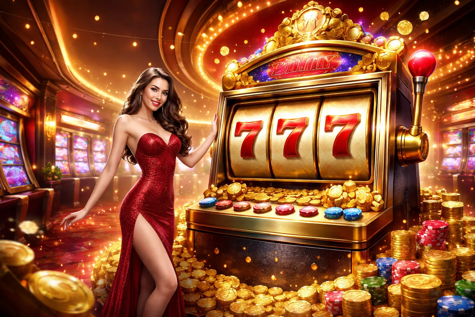 Hình ảnh chính trò chơi bắn cá i9bet141 game với đại dương đầy màu sắc và cá vàng